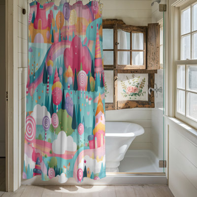 Candy Fantasy - Premium Shower Curtain
