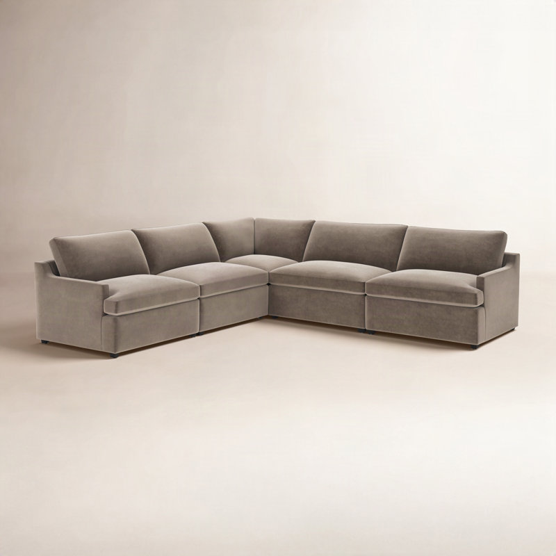 Essex Chaise Sectional, Marquis Java