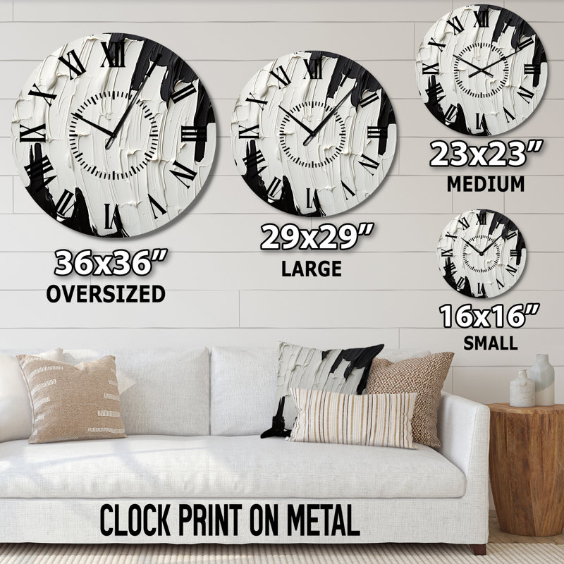 Horloge murale Momentary Spirit, Surdimensionné