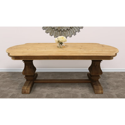 Aryhanna Pine Solid Wood Dining Table