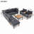 9-Piece Patio Rattan Furniture Set-1463944299
