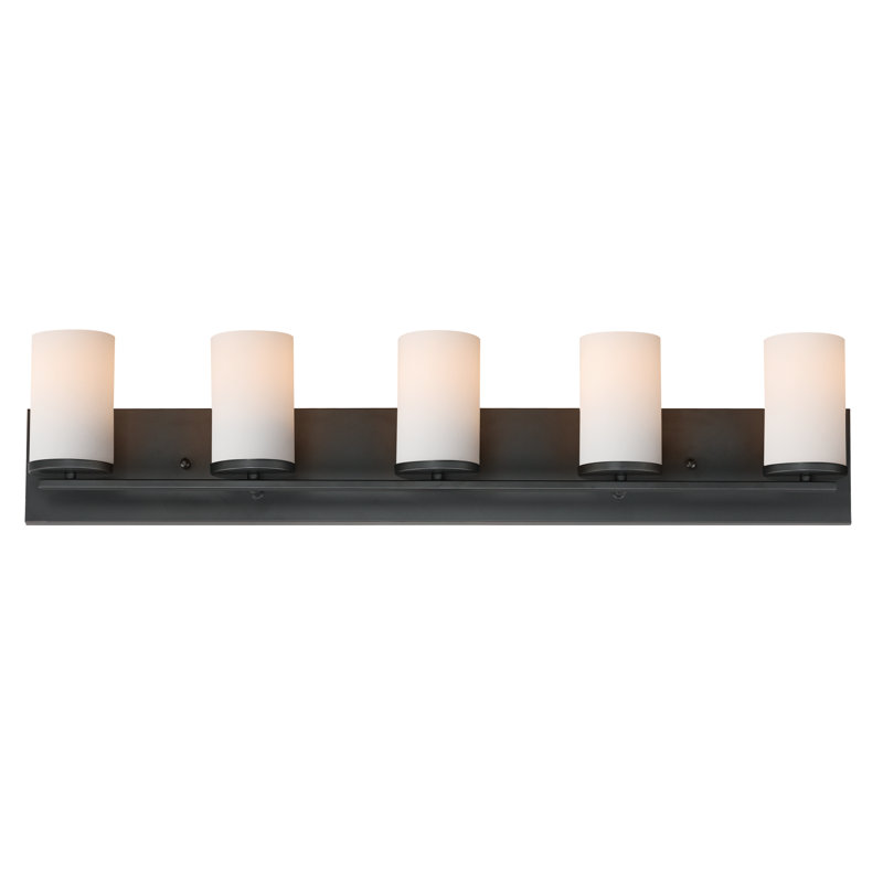 Amont 5 - Light Dimmable Bath Bar, Black