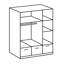 Osawatomie 3 Door Manufactured Wood Wardrobe