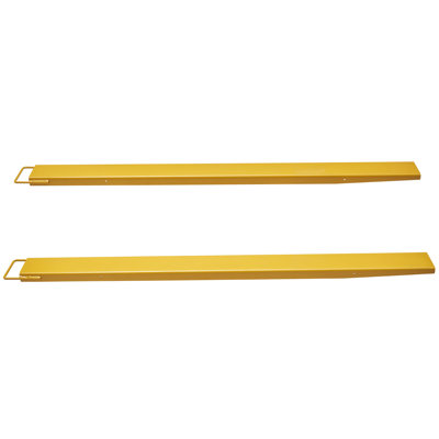 Pallet Fork Extensions, 82" Length 4.5" Width, Heavy Duty Carbon Steel Fork Extensions for Forklifts