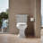 Cachet Quiet-Close with Grip-Tight Round-Front Toilet Seat