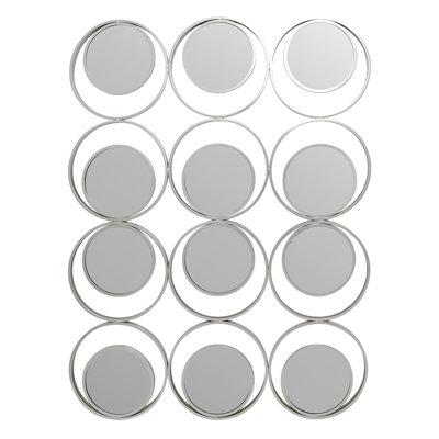 Talbotton Metal Flat Wall Mirror