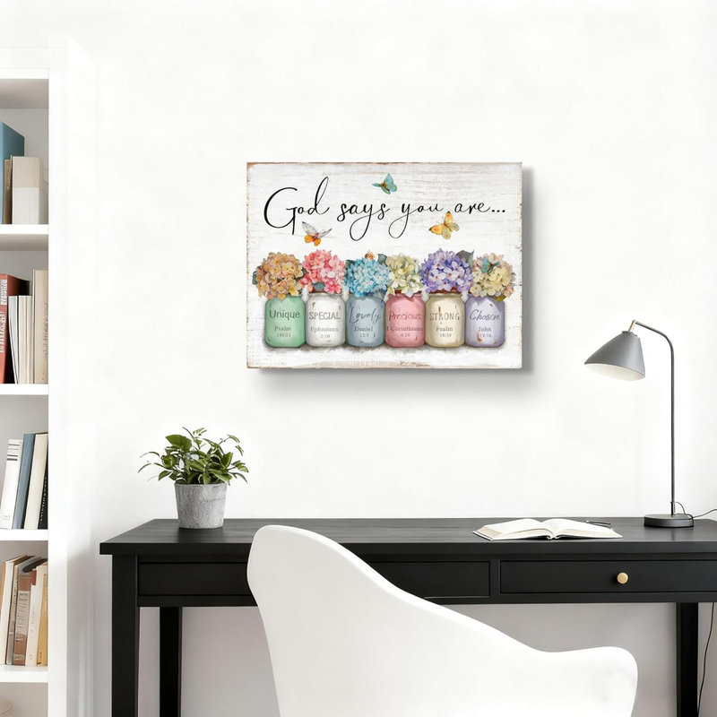 Wrapped Canvas Print, Pink