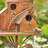 Large Copper Colored Multi-Birdhouse Stakes