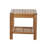 Solid Wood Tray Top End Table
