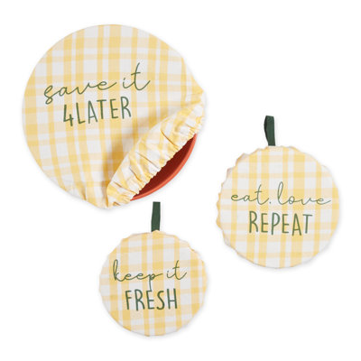 Design Imports 3 - Piece Fabric Cover Set