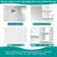 Pharmacie murale 36 "avec porte miroir-1071168044