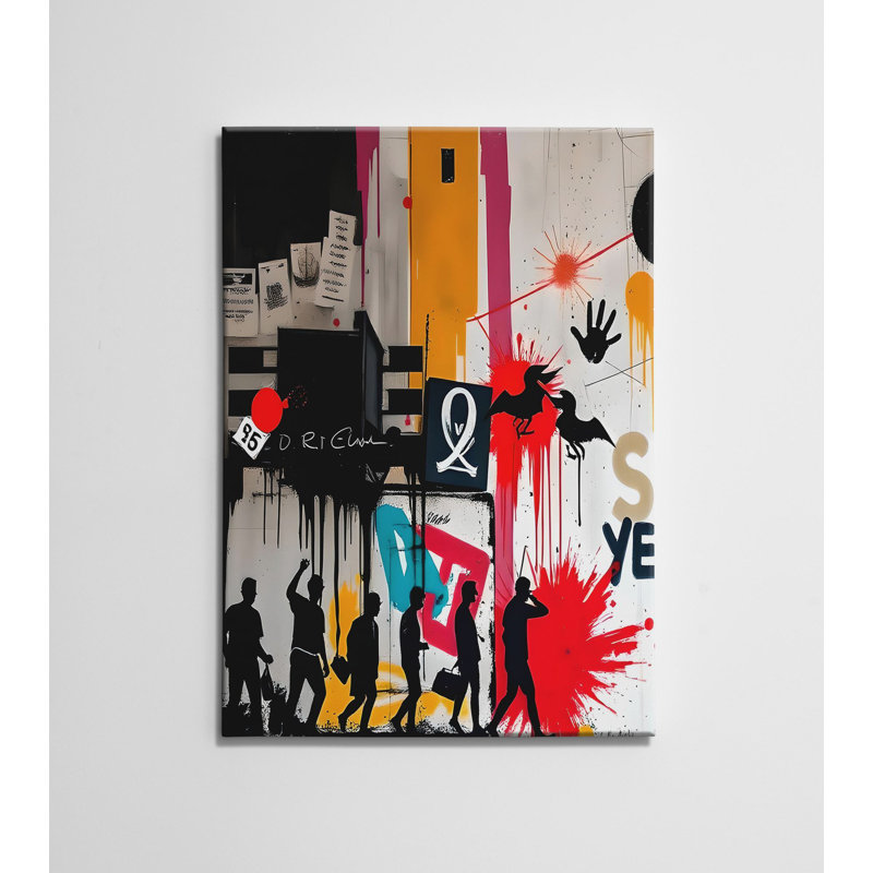 Stylish Decorative Canvas Painting, 19.7 x 27.6 Inches | High-Quality 50% Cotton / 50% Polyester with Digital Printing | Sturdy Wooden Frame (0.8 x 0.8 Inches) | Perfect for Living Room, Bedroom, or Office Decor