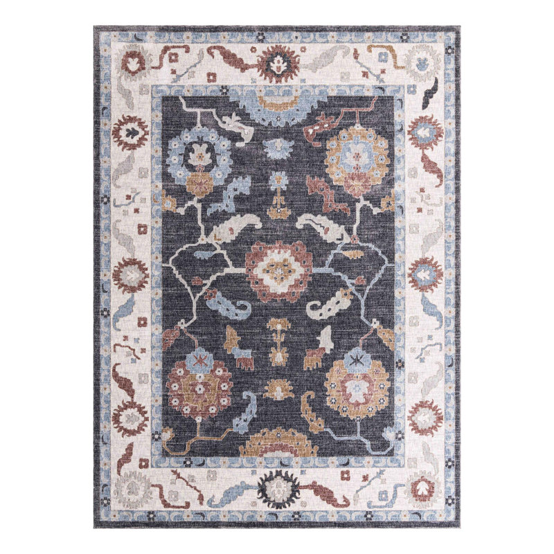 Erica Floral Indoor Rug, Rectangle 10' x 13'