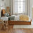 Lamayia Solid Wood Sleigh Platform Bed with Footboard and Storage Drawers-2033809129-2033809134