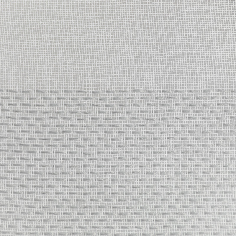 Panneau de rideau simple semi-diaphane avec passe-tringle Waqar, 54 po x 120 po