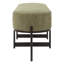 Banc en tissu de mousse mérinos Uttermost