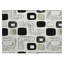 Tapis ivoire intérieur / extérieur lavable à la machine Claudian ACN1670-104372738