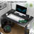 Ergonomic Home Office Height Adjustable Standing Desk Whole-Piece Desktop with Hooks-2078301885-2078301873-2078301872