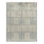 Scandinavian Hand Knotted Silk Geometric Area Rug-1493672731