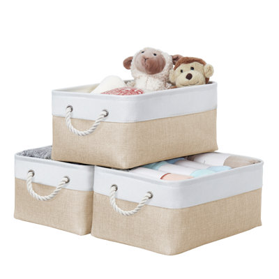 Ensemble de bacs en tissu