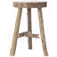 Tabouret d’appoint en bois massif Paynter