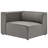 Mingle Vegan Leather 2-Piece Sectional Sofa Loveseat-1707572625