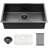 28'' L Single Bowl Stainless Steel Kitchen Sink