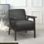 Chaise d'appoint profilée avec cadre gris antique-1281395762