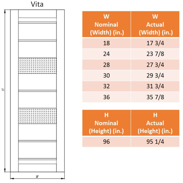 Dimensions du produit