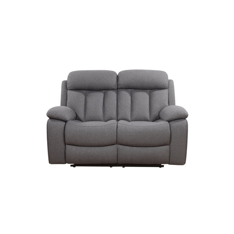 Upholstered 59.8'' Reclining Loveseat
