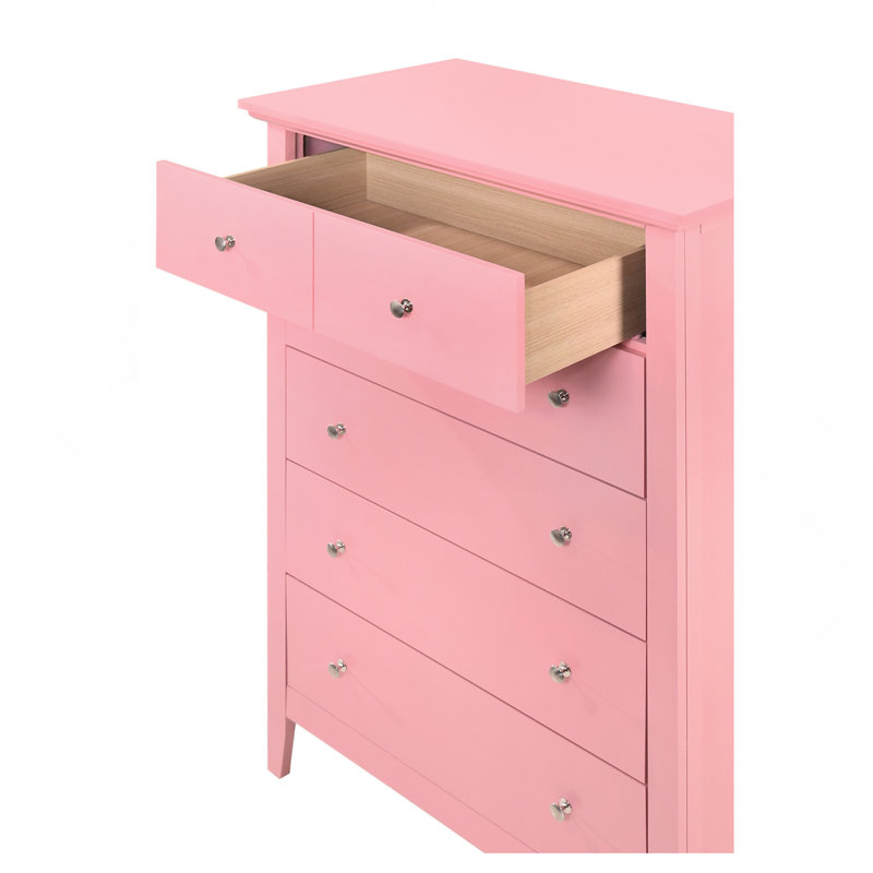 Charmant coffre de rangement rose pour tout espace