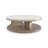 Braces Solid Wood Top Single Coffee Table