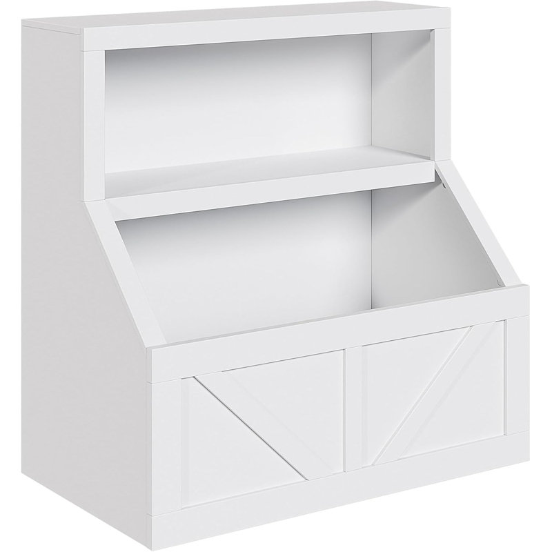 81.5cm H x 80cm W Bookcase, White