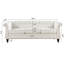 Canapé à accoudoirs arrondis en similicuir de 84,65 po Arlen-1532499170