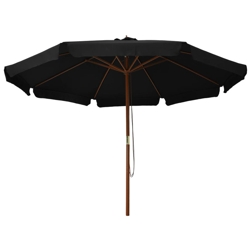 Parasol de plage Beffrey, Noir