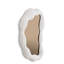 Genta Asymmetrical Fiber Resin Wall Mirror