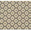 Chemin de table en coton tissé à la main Artisan - gris avec coutures jaunes - 18 po x 96 po