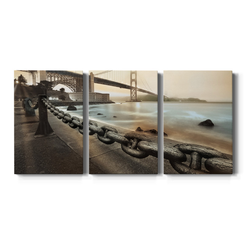 Unchained In Color " Unchained In Color " 3 - Pieces, 60" H x 120" W x 1" D
