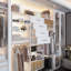 4 Drawer Short Tower Closet Unit Closet System-105886700-105886702