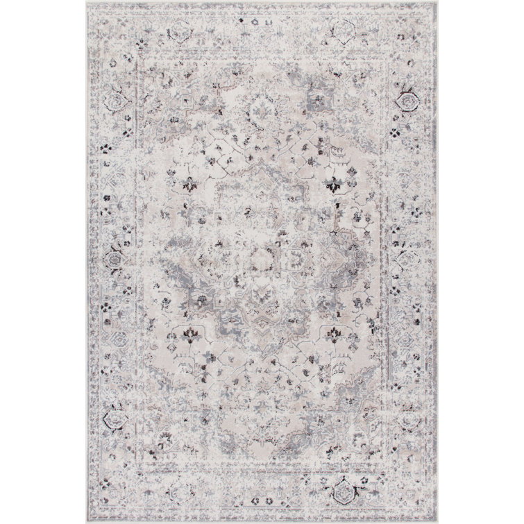 Tapis oriental crème / gris Tonia