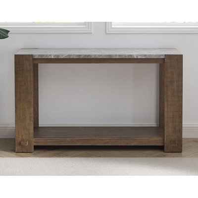 Libby Sintered Stone Sofa Table