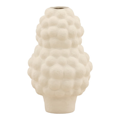 Delphia Vase Ivory