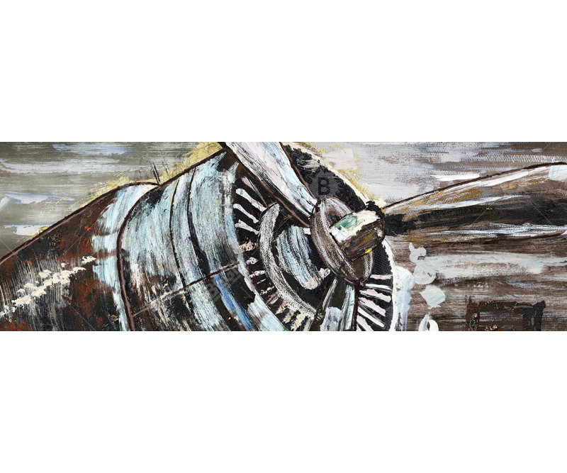 Airplane Propeller Print On Canvas