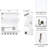 Wall Mounted Mailing Organizer