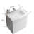 Wall Mounted Floating Bathroom Vanity with Sink-92390144