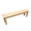 Banc en bois Hannan