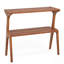 Table d'appoint de style contemporain, table de bout à 2 niveaux, table de bout Farmhouse, table de chevet élégante, table
