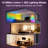 57" Dimmable LED Novelty Corner Floor Lamp with Remote and APP Control （Set of 2）