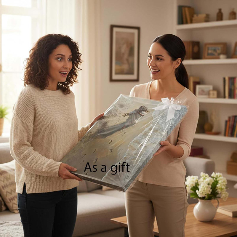 Wrapped Canvas Print, 60cm H  x 40cm W