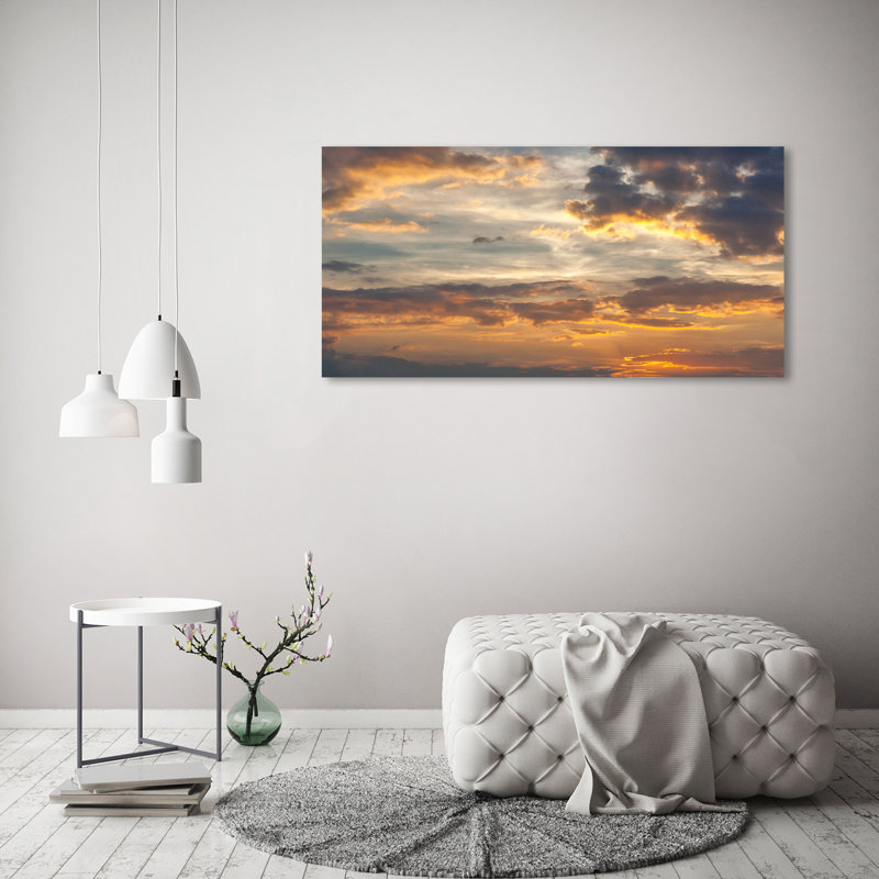 Sunset - No Frame Print on Canvas